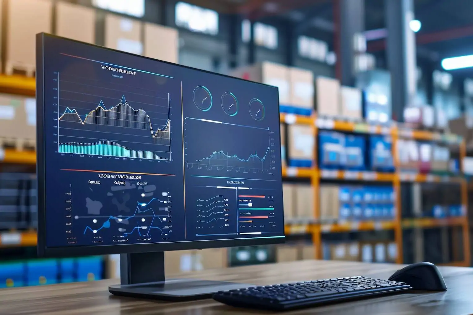 warehouse dashboard GUI lagerverwaltungssoftware